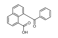 8-Benzoyl-1-naphthoic acid structure