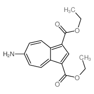 1,3-Azulenedicarboxylicacid, 6-amino-, 1,3-diethyl ester picture