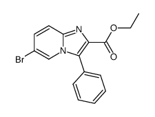 2-ethoxycarbonyl-3-phenyl-6-bromoimidazopyridine picture