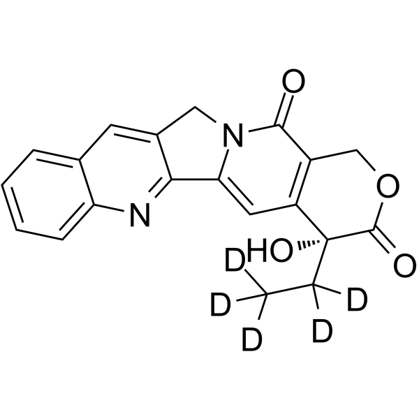 (R)-Camptothecin-d5 Structure