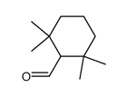 2,2,6,6-tetramethylcyclohexane-1-carboxaldehyde结构式
