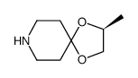 (S)-2-methyl-1,4-dioxa-8-azaspiro[4.5]decane结构式