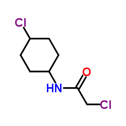 2-Chloro-N-(4-chlorocyclohexyl)acetamide结构式