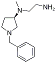 N*1*-((R)-1-Benzyl-pyrrolidin-3-yl)-N*1*-Methyl-ethane-1,2-diaMine Structure