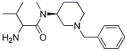 (S)-2-AMino-N-(1-benzyl-piperidin-3-yl)-3,N-diMethyl-butyraMide结构式