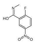 2-fluoro-N-methyl-5-nitrobenzamide结构式