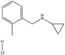 (1R)CYCLOPROPYL(2-METHYLPHENYL)METHYLAMINE HYDROCHLORIDE结构式