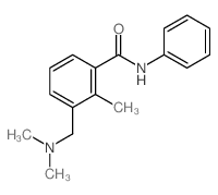 Benzamide,3-[(dimethylamino)methyl]-2-methyl-N-phenyl- structure
