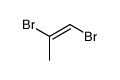 (E)-1,2-dibromo-propene Structure