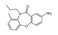 8-amino-4-methyl-5-propylbenzo[b][1,4]benzoxazepin-6-one结构式