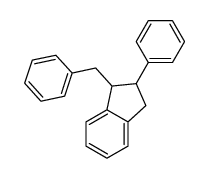 1-benzyl-2-phenyl-2,3-dihydro-1H-indene Structure