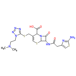 DELTA(3)-头孢替安结构式