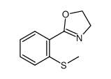 2-(2-(methylthio)phenyl)-4,5-dihydrooxazole Structure