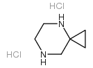 4,7-氮杂螺[2.5]辛烷二盐酸盐结构式