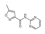 5-methyl-N-pyrimidin-2-yl-1,2-oxazole-3-carboxamide Structure