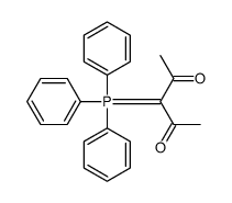 3-(triphenyl-λ5-phosphanylidene)pentane-2,4-dione Structure