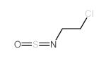 Ethanamine,2-chloro-N-sulfinyl- structure