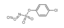 isocyanate de chloro-4 phenoxysulfonyle Structure