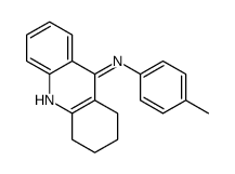 N-(4-methylphenyl)-1,2,3,4-tetrahydroacridin-9-amine Structure