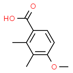 2,3-Dimethyl-4-(phenylmethoxy)benzoic acid结构式