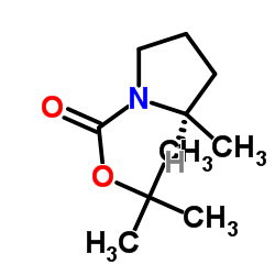 (R)-1-Boc-2-Methylpyrrolidine structure