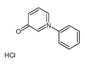1-phenylpyridin-1-ium-3-ol,chloride Structure