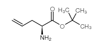 (S)-2-Amino-4-pentenoic acid t-butyl ester Structure