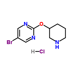 5-溴-2-(哌啶-3-基氧基)嘧啶盐酸盐图片