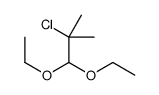 2-chloro-1,1-diethoxy-2-methylpropane Structure