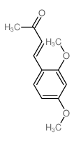 3-Buten-2-one,4-(2,4-dimethoxyphenyl)- Structure