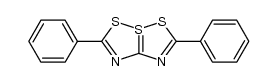 2,5-Diphenyl-3,4-diaza-1,6,6aλ4-trithiapentalen结构式