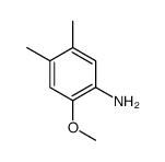 Benzenamine,2-methoxy-4,5-dimethyl- Structure