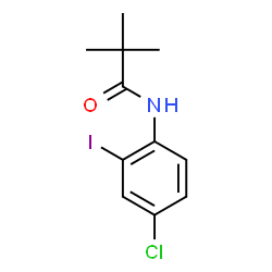 4-Chloro-2-iodo-pivaloylaniline结构式