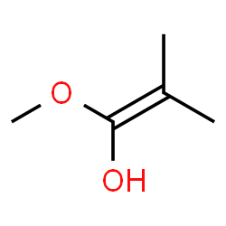 1-Propen-1-ol,1-methoxy-2-methyl- Structure
