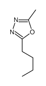 2-butyl-5-methyl-1,3,4-oxadiazole Structure