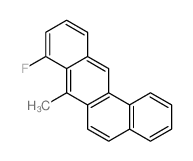 8-fluoro-7-methylbenzo[a]anthracene结构式