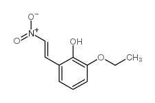 3-乙氧基-2-羟基-beta-硝基苯乙烯结构式