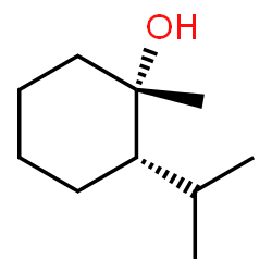 Cyclohexanol,1-methyl-2-(1-methylethyl)-,(1S,2S)-(9CI) structure