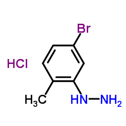 (5-溴-2-甲基苯基)肼盐酸盐图片