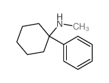 Cyclohexanamine,N-methyl-1-phenyl- Structure