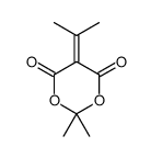 2,2-Dimethyl-5-(1-Methyl Ethylidene)-1,3-Dioxane-4,6-Dione Structure