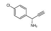 (S)-1-(4-chlorophenyl)-2-propynylamine Structure