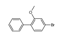 4-bromo-2-methoxy-1,1'-biphenyl结构式
