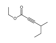 ethyl 4-methylhex-2-ynoate Structure
