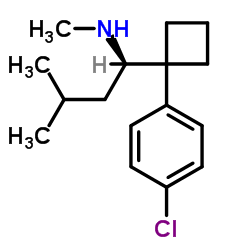R-(+)-Mono-desmethylsibutramine结构式