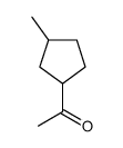 1-Acetyl-3-methylcyclopentane structure