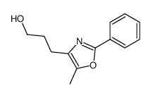 3-(5-methyl-2-phenyl-oxazol-4-yl)-propan-1-ol Structure