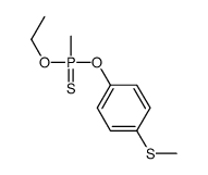 ethoxy-methyl-(4-methylsulfanylphenoxy)-sulfanylidene-phosphorane Structure