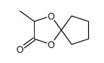 1,4-Dioxaspiro[4.4]nonan-2-one,3-methyl- Structure