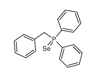 benzyldiphenylphosphine selenide Structure